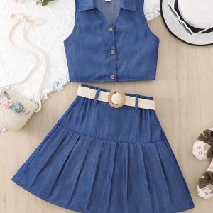Preppy Pleated Skirts